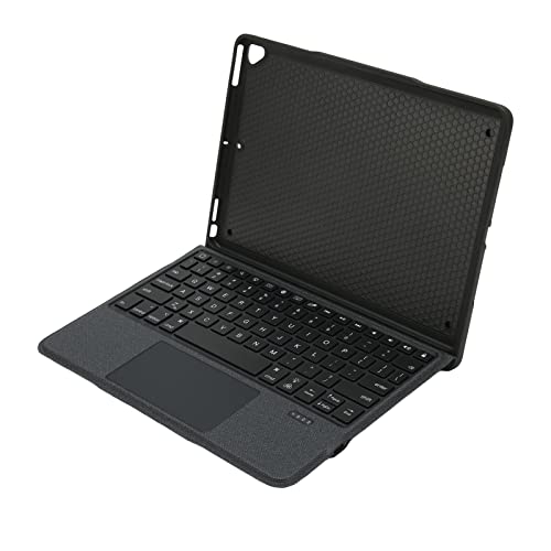 Dpofirs Tablet-Tastatur für IOS Tablet Pro 10.5/10.2 2019/2020 OS Tablet Air 3, Abnehmbare Bluetooth-Tastatur mit Hülle, 7 Farben mit Hintergrundbeleuchtung von Dpofirs
