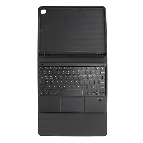 Dpofirs Tablet-Tastatur mit Magnetischer Automatischer Schlaffunktion für OS Tablet Pro 9,7 Zoll Air 2, Stifthalter, Ständer (Schwarz) von Dpofirs