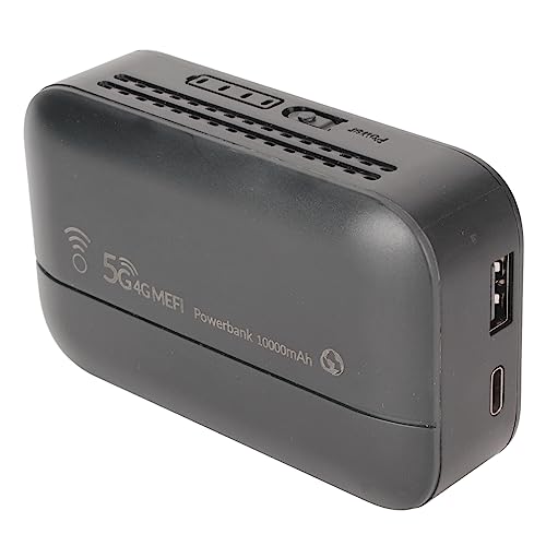 Tragbarer Router, 4G LTE WLAN Reiserouter mit SIM Kartensteckplatz, 300 Mbit/s Entsperrter 5G WLAN Hotspot Router für Spielpartyreisen, Unterstützt FDD LTE TDD LTE WCDMA von Dpofirs