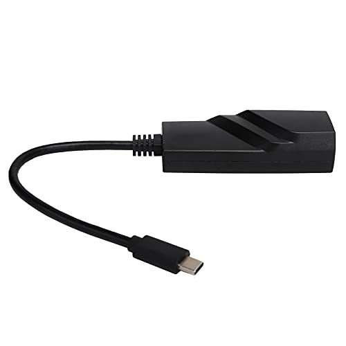 Typ C auf RJ45 Netzwerkkarte Ethernet Adapter, 10/100/1000Mbps Laptop Netzwerkkabelkonverter, Typ C auf Computer RJ45 Netzwerkkabel Laptop Netzwerkkabelkonverter von Dpofirs