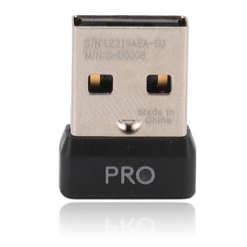 Dpofirs USB Dongle Mausempfänger Adapter Ersatz for Logitech G Pro Kabellose Maus, Plug and Play, 2,4 G USB Maus Funkempfänger von Dpofirs