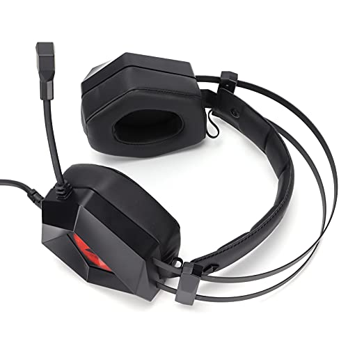Dpofirs USB-Gaming-Headset - PC-Headset mit 7.1 Surround Sound Kabelgebundenes Headset mit Noise Cancelling-Mikrofon - Gaming-Kopfhörer für Laptop, Computer, PC, PS5-Konsole von Dpofirs