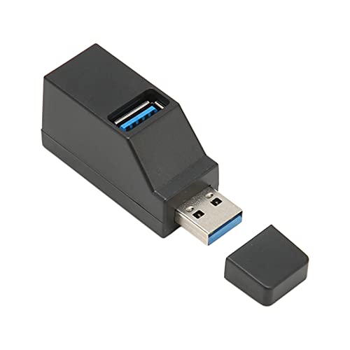Dpofirs USB Multiport Adapter, USB3.0 Hub 3 in 1 USB3.0 zu 1xUSB3.0 2xUSB2.0 USB C Hub Multiport Adapter USB 3.0 Splitter Data Hub Adapter für Win Office Business von Dpofirs