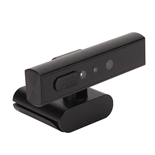 Dpofirs USB Webcam mit Mikrofon, 80 ° Ansicht Computerkamera, HD 1080P Desktop Laptop Kamera, Kompatibel mit Win 11/10 Hello Face, für Anrufkonferenzen von Dpofirs