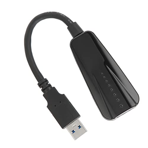Dpofirs USB-zu-Ethernet-Adapter USB3.0-zu-RJ45-Gigabit-Ethernet-Adapter Unterstützt 10/100/1000 Mbit/s Datenrate, für XP/Vista/Win7/Win8/Win10//OS X von Dpofirs
