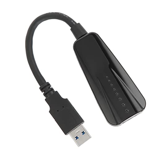 USB-zu-Ethernet-Adapter USB3.0-zu-RJ45-Gigabit-Ethernet-Adapter Unterstützt 10/100/1000 Mbit/s Datenrate, für XP/Vista/Win7/Win8/Win10//OS X von Dpofirs