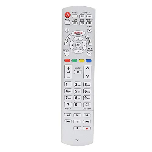 Dpofirs Universelle TV-Fernbedienung Intelligente Fernbedienung für den Austausch von Fernsehgeräten Home Audio-TV-Fernbedienung FÜR N2QAYB000842, N2QAYB000840, N2QAYB00101, N2QAYB000074 N2QAYB000928 von Dpofirs