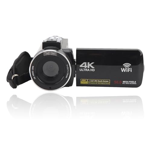 Videokamera Camcorder mit Fernbedienung, 56MB Video Camera Camcorder for YouTube, 4K, 30 FPS, IR Nachtsicht, 18 facher Zoom, 3,0 Zoll IPS Touchscreen, Vlog Kamera für Fotografie Videokamera Camcorder mit Fernbedienung, 56MB Video Camera Camcorder for YouTube, 4K, 30 FPS, IR Nachtsicht, 18 facher Zoom, 3,0 Zoll IPS Touchscreen, Vlog Kamera für Fotografie von Dpofirs