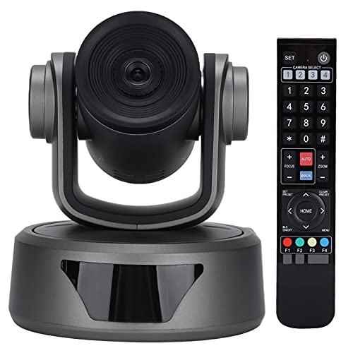 Dpofirs Videokonferenz 1080P HD-Webkamera, Videokonferenzkamera mit Mikrofon und Lautsprecher, USB HD 1080P-Videokamera für Konferenzräume (EU-Stecker) von Dpofirs