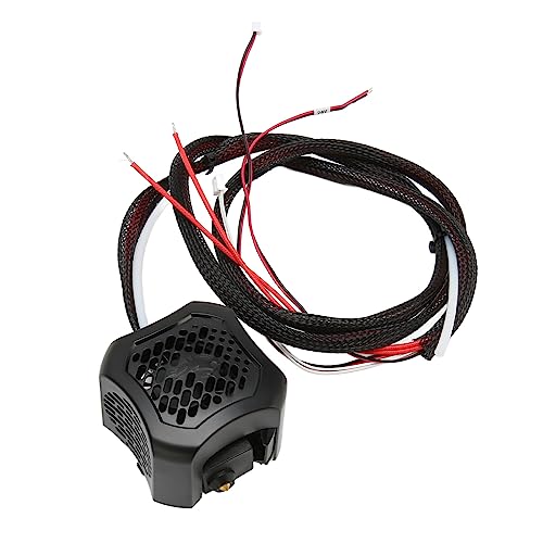 Dpofirs Vollständig Montiertes Extruder-Kit für Ender 3 V2 3D, 3D-Drucker-Extruder mit Zwei Lüftern, Bis zu 260 Grad, Integrierte Struktur. Vollständig Montiertes Extruder-Kit von Dpofirs