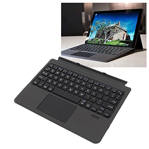 Dpofirs Wiederauf Ladbare Drahtlose Tastatur, Bluetooth Tablet Computer Tastatur mit 350mAh Akku, Einfache Bedienung Drahtlose Tastatur für Tablets von Dpofirs