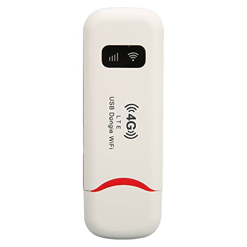 Dpofirs Wireless Network Router, 4G LTE USB Portable WiFi Router Pocket Mobile Hotspot Wireless Network Smart Router, Unterstützt Bis zu 10 Benutzer von Dpofirs