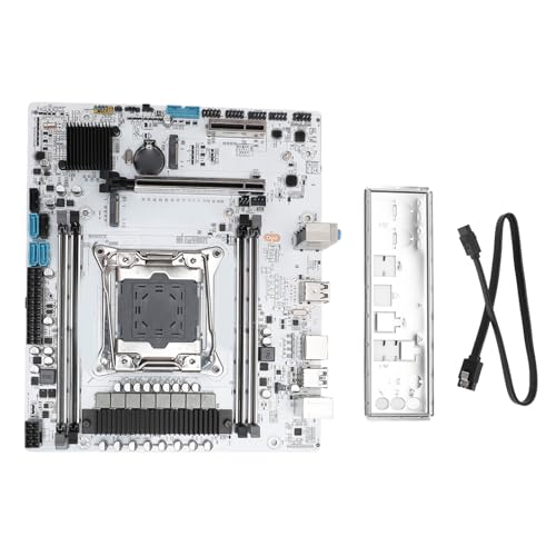 Dpofirs X99S D4 Plus Motherboard, LGA2011‑3 V3 V4 Computer Motherboard für Intel PCH B75, 4 X DDR4, 1 X RTL8111H, Gigabit Netzwerk Port, PCIE 3.0 X16, PCIE 3.0 X4 von Dpofirs