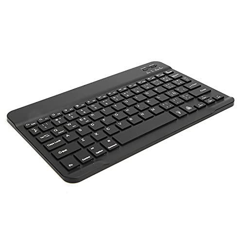 Drahtlose 10-Zoll-Multi-Device-Tastatur für, IOS, TV oder, Kompaktes, Platzsparendes Design, PC/Mac/Laptop/Smartphone/Tablet (Spanisch) von Dpofirs