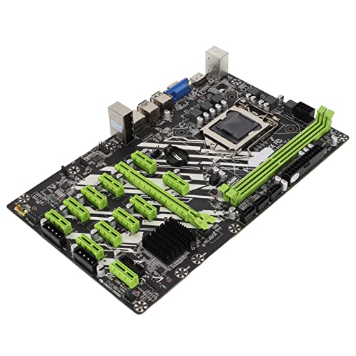 ETH B250 Computer Motherboard, für IntelCoreTM, Pentiume, CeleronLGA1151 Serie CPU 6/7/8 Generation, DDR4 2133 2400 2666 MHz, Mining Motherboard von Dpofirs