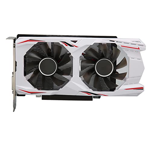 GTX1050Ti 4 GB Grafikkarte, 128-Bit GDDR5-Grafikkarte für PC-Gaming, DP, HDMI, DVI, PCI Express 3.0 X 16 mit Dual-Lüfter für Büro- und Gaming-Grafikkarte von Dpofirs