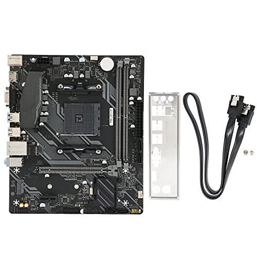 H410M ATX Gaming Motherboard DDR4, Motherboard A520M Micro ATX Dual Channel DDR4 Speicher USB2.0/3.0 M.2 VGA Laptop Zubehör von Dpofirs