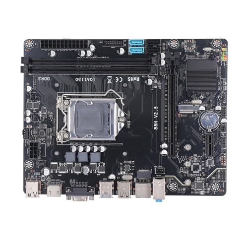 H81 Motherboard Computer Mainbaord, LGA 1150 Motherboard, für Intel Core 4./5. Motherboard, 2 X DDR3, Gigabit LAN Karte, SATA2.0, SATA3.0, für den Büro-Heimgebrauch von Dpofirs