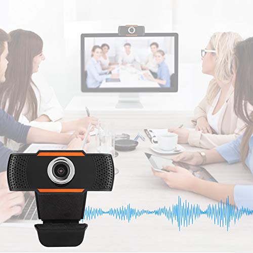 HD 1080P Webcam mit Mikrofon, Tragbare USB-Webcam mit 2 Millionen Autofokus, Drehbare 110-Grad-Webcam für Videokonferenzen, Spiele und Anrufe von Dpofirs