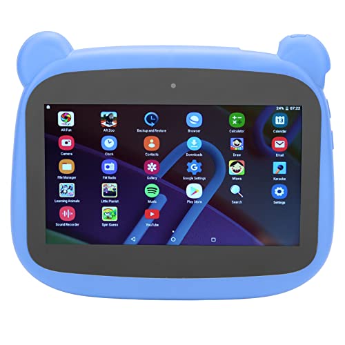 Kinder Tablet 7 Zoll, Tablet per Bambini, Kindertablets Android für Jungen Mädchen, 2GB RAM+32 GB ROM, Kleinkind-Tablet, Bluetooth+WLAN+GPS, 2MP+5MP, Geschenke für Kinder Kleinkinder Kind(Blau) von Dpofirs