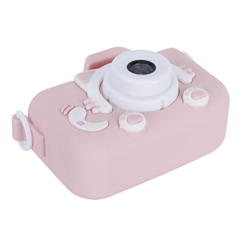 Kinderkamera Kinderkamera Geburtstagsgeschenk für Mädchen Jungen, 2,0-Zoll-IPS-Bildschirm, 40MP Cartoon Cat Photograph-Kamera mit Puzzlespielen, Tragbares Spielzeug mit 32 GB SD-Karte (Pinke Katze) von Dpofirs