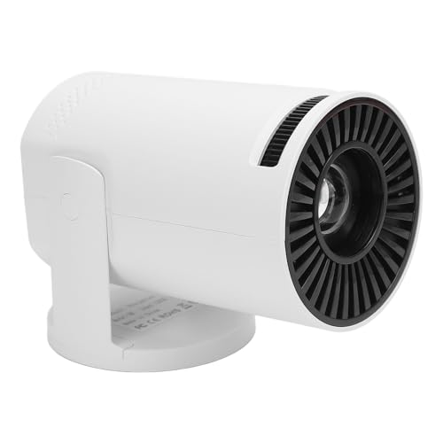 MINIProjektor, Tragbarer 1080P Filmprojektor für den Außenbereich mit 4 Ω 2 W Lautsprecher, Optischer Kalibrierung, Kleiner Projektor für Heimkino (EU-Stecker) von Dpofirs