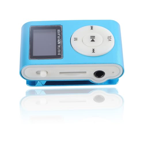 MP3 Player, MP3 Music Player, Musik Player mit Einer 128 MB Speicherkarte, Tragbarer Digitaler Musik Player für Schüler und Eltern, Super MP3 mit Kopfhörern, Musik Player Geschenke von Dpofirs