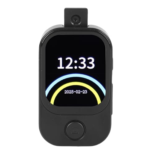 MP3 -Player mit Bluetooth, Schwarzem Tragbarem Musikplayer mit Kamera, Unterstützung von FM -Radio, E -Büchern, Weckern, Stoppuhr, aufnahmes, (128G kleine Speicherkarte) von Dpofirs