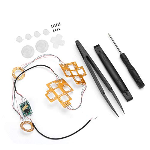 Mehrfarbiges LED-Kit für beleuchtete D-Pad-Daumenstifte (DTF) LED-Kit für beleuchtete D-Pad-Daumenstifte für PS4-Controller-Zubehör Touch Control von Dpofirs