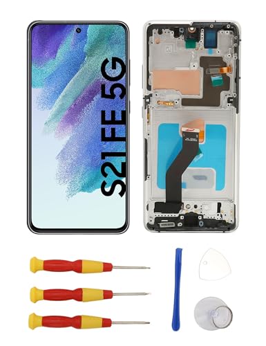 Organischer Bildschirmersatz für S21 Ultra 5G G998U G998B G998FDS, S21 Ultra 5G-Rahmen, Digitizer-Baugruppe mit Rahmenreparaturwerkzeugen für S21 Ultra 5G von Dpofirs