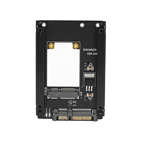 SATA3.0-Erweiterungskarte, MSATA zu SATA3.0 SSD-Board für Motherboards mit MSATA-Schnittstelle, Ein Notebook oder eine Adapterkarte, 6 Gbit/s Netzwerkadapterkarte Unterstützt MSATA-Schnittstelle SSD von Dpofirs