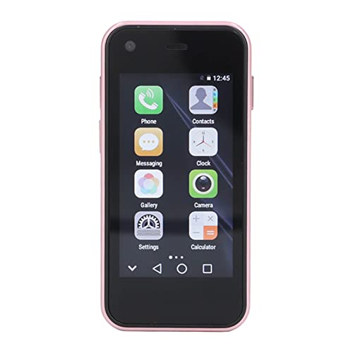 SOYES XS13 Smartphone 3G, 2,5 Zoll WiFi, Kleines Mobiltelefon, Unterstützt GPS APP Download für Android, 1 GB RAM, 8 GB ROM, Quad Core Dual SIM, Kleines Handy für Reisen, von Dpofirs