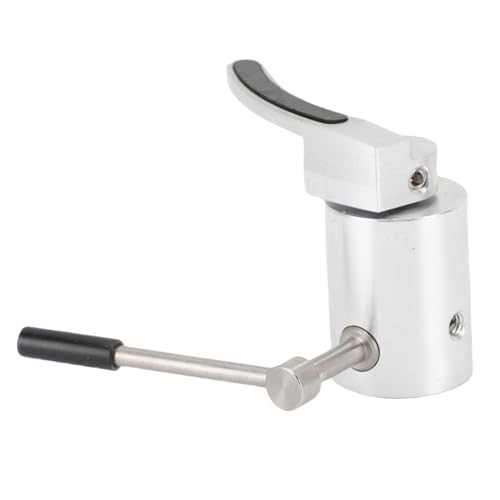 Tonearm Lifter, Aluminium -Turntable -Tonarm -Sicherheitsraiser High -End -Sicherheits -Raise für LP -Plattenscheibenplatten, 2,5 -mm -Liftentfernung (Silver) von Dpofirs