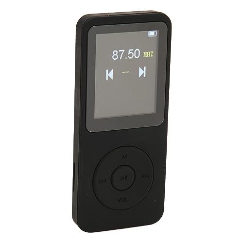 Tragbarer MP3 MP4 Musikplayer mit Bluetooth 5.0 128 GB HiFi Musikplayer für Kinder ohne Speicherkarte Integrierter HD Lautsprecher FM Radio Sprachrekorder Videowiedergabe von Dpofirs