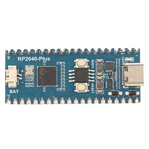 USB Mikrocontroller Board Entwicklungsboard, Mikrocontroller Entwicklungsboard für Raspberry Pi RP2040 Dual Core ARM Cortex M0+ Prozessor Mikrocontroller von Dpofirs