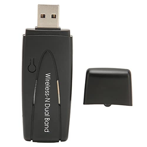 USB WLAN Adapter für PC, Drahtloser Netzwerkadapter Dualband für Windows XP 7 8 8.1 10 11, Hochgeschwindigkeits USB WLAN Adapter von Dpofirs
