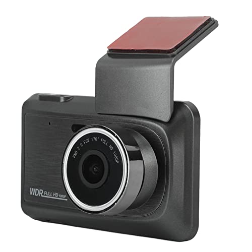 WiFi Dual Dash Cam, 1920 X 1080P Autokamera mit 4 Zoll Display, Handyerkennung, Loop-, Schwerkraftsensor, 24 Stunden Parkmodus, Unterstützt 64 GB Max von Dpofirs