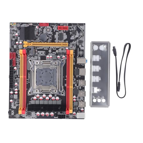 X79 V2 LGA 2011 Motherboard, PC Motherboard für Desktop, E5-2680 V1 V2 CPU, Gigabit LAN Karte, 4X DDR3, 6X USB2.0, 3X SATA2.0, 1x SATA3.0, PCIEx16, PCIEx1, M.2 von Dpofirs