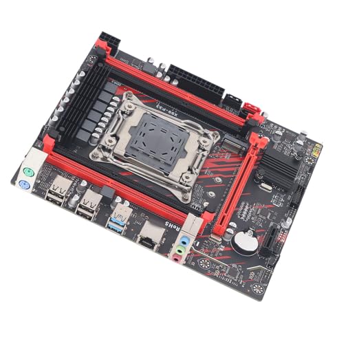 X99 P33 Motherboard, LGA 2011 Computer Motherboard, 4 X DDR3, SATA, PCIEx16, PCIEx1, M.2, USB3.0, Gigabit LAN Karte, PC Motherboard für Office Home von Dpofirs