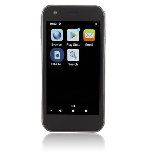 4G-Smartphone Olåst, Smartphone Ohne Vertrag XS12 Pro, 3 Zoll Günstig Handy 4GB+32GB, 64GB Erweiterbar, MTK6739CW Chip Android 10, 2000mAh Dual SIM, 5MP+13MP Kamera, 4G Handy von Dpofirs
