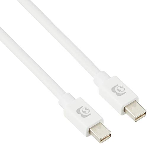 Dr. Bott® Mini DisplayPort Cable (m-m), Kabel weiß, 3 m von Dr. Bott