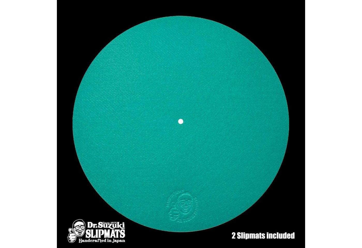 Dr. Suzuki Plattenspieler-Schutzhülle, 12 Mix Edition Slipmats, turquoise - Slipmat für Plattenspieler" von Dr. Suzuki