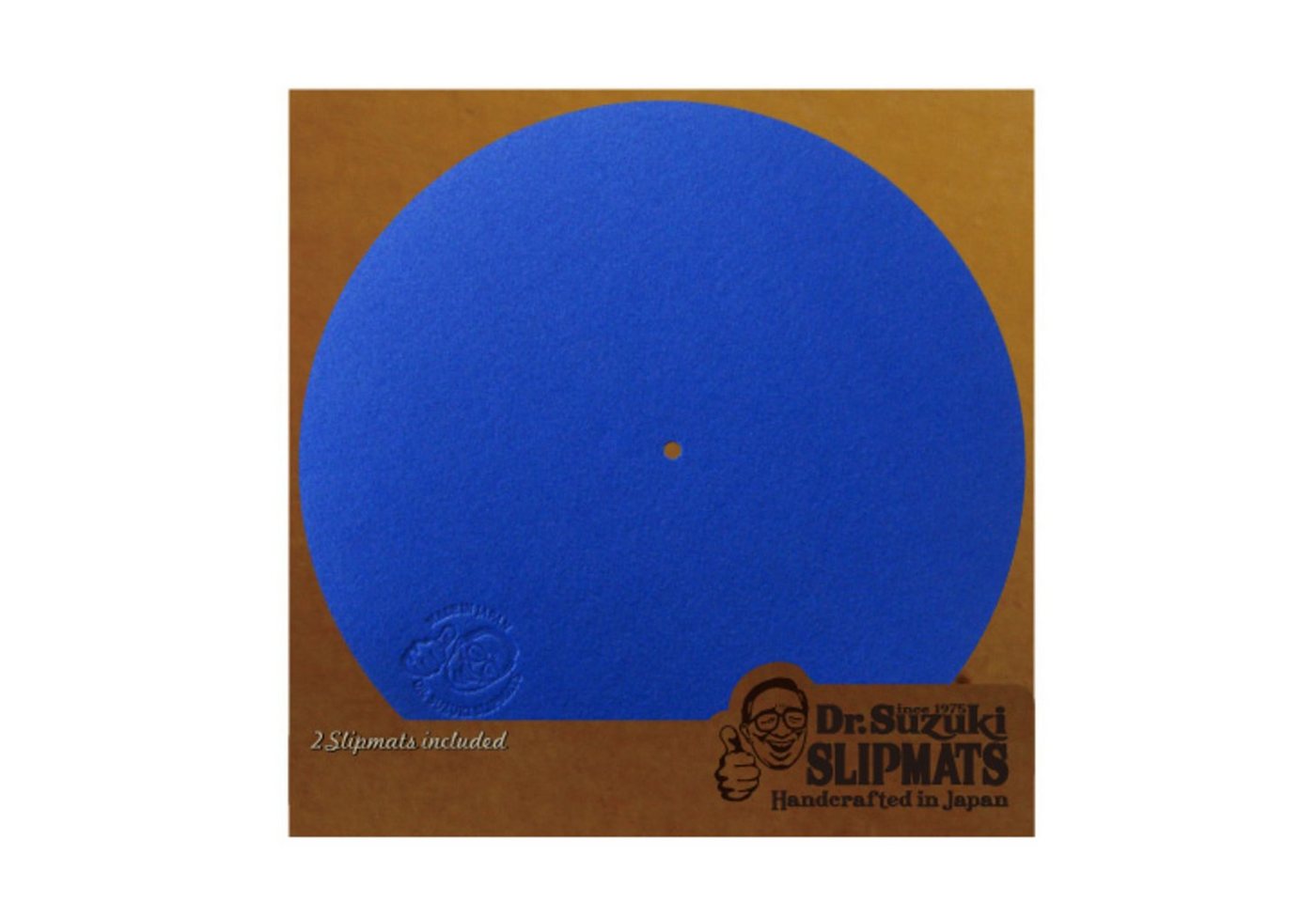 Dr. Suzuki Plattenspieler-Schutzhülle, 12 Mix Edition Slipmats blue (paar) - Slipmat für Plattenspieler" von Dr. Suzuki
