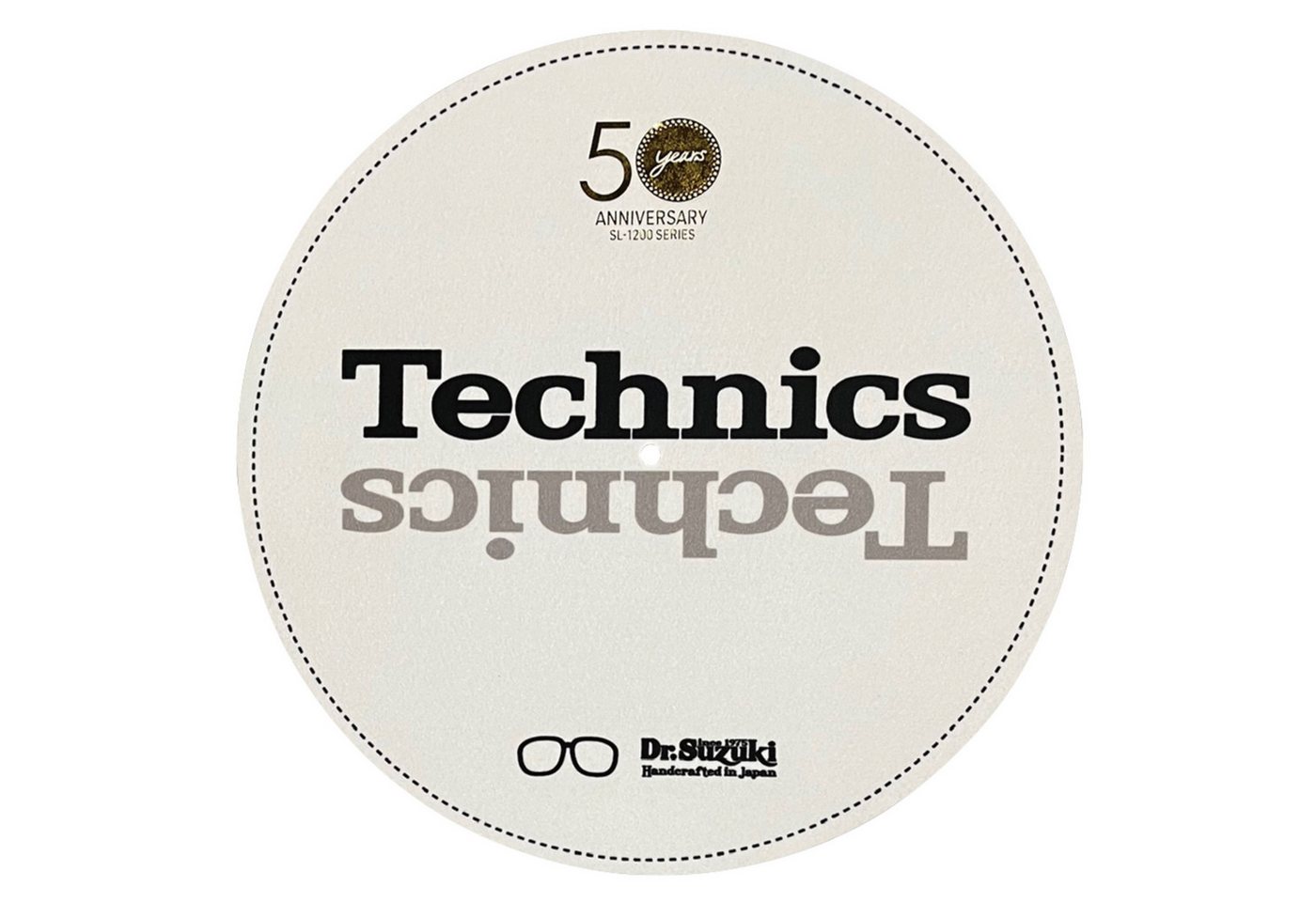 Dr. Suzuki Plattenspieler-Schutzhülle, X Technics 12" 50th Limited Edition, white - Slipmat für Dr. Suzuki Plattenspieler-Schutzhülle, X Technics 12" 50th Limited Edition, white - Slipmat für von Dr. Suzuki
