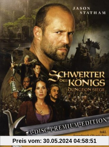 Schwerter des Königs - Dungeon Siege (Premium Edition, + Audio-CD) [3 DVDs] von Dr. Uwe Boll
