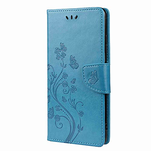 Draamvol Hülle für Samsung A22 5G Hülle Flipcase Brieftasche Blumen Klapphülle Kartenfächer Stoßfänger Schutzhülle mit Samsung Galaxy A22 5G Handyhülle Blau Draamvol Hülle für Samsung A22 5G Hülle Flipcase Brieftasche Blumen Klapphülle Kartenfächer Stoßfänger Schutzhülle mit Samsung Galaxy A22 5G Handyhülle Blau von Draamvol
