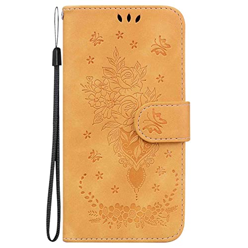 Draamvol Kompatibel mit iPhone 11 Hülle Leder Flipcase Stoßfest Brieftasche Kartenfächer Magnetverschluss Standfunktion Schutzhülle Klapphülle für iPhone 11 Handyhülle, Gelb Draamvol Kompatibel mit iPhone 11 Hülle Leder Flipcase Stoßfest Brieftasche Kartenfächer Magnetverschluss Standfunktion Schutzhülle Klapphülle für iPhone 11 Handyhülle, Gelb von Draamvol