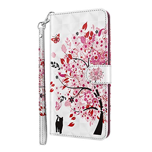 Draamvol Kompatibel mit iPhone 14 Pro Max Hülle Klapphülle, 3D Leder iPhone 14 Pro Max Handyhülle Flipcase Brieftasche Tasche Schutzhülle Kartenfächer Holster, Katze von Draamvol