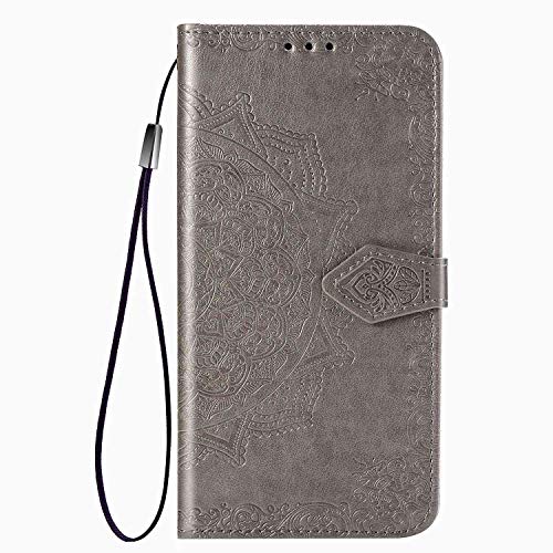 Draamvol Oppo A16 Hülle Oppo A16 Hülle PU Lederhülle Brieftasche Flip Case Magnetverschluss Kartenfächern TPU Mandala Klapphülle für Oppo A16 Handyhülle,Grau Draamvol Oppo A16 Hülle Oppo A16 Hülle PU Lederhülle Brieftasche Flip Case Magnetverschluss Kartenfächern TPU Mandala Klapphülle für Oppo A16 Handyhülle,Grau von Draamvol