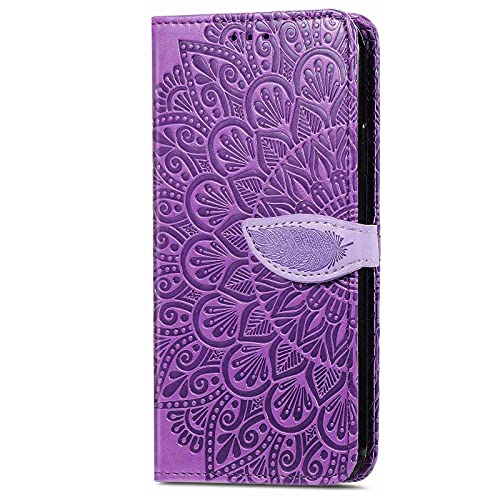 Draamvol für iPhone 13 Pro Hülle Stoßfest PU Leder iPhone 13 Pro Hülle Flipcase Brieftasche Klapphülle Magnetverschluss Schutzhülle für iPhone 13 Pro Handyülle mit Kartenfächer,Lila Draamvol für iPhone 13 Pro Hülle Stoßfest PU Leder iPhone 13 Pro Hülle Flipcase Brieftasche Klapphülle Magnetverschluss Schutzhülle für iPhone 13 Pro Handyülle mit Kartenfächer,Lila von Draamvol